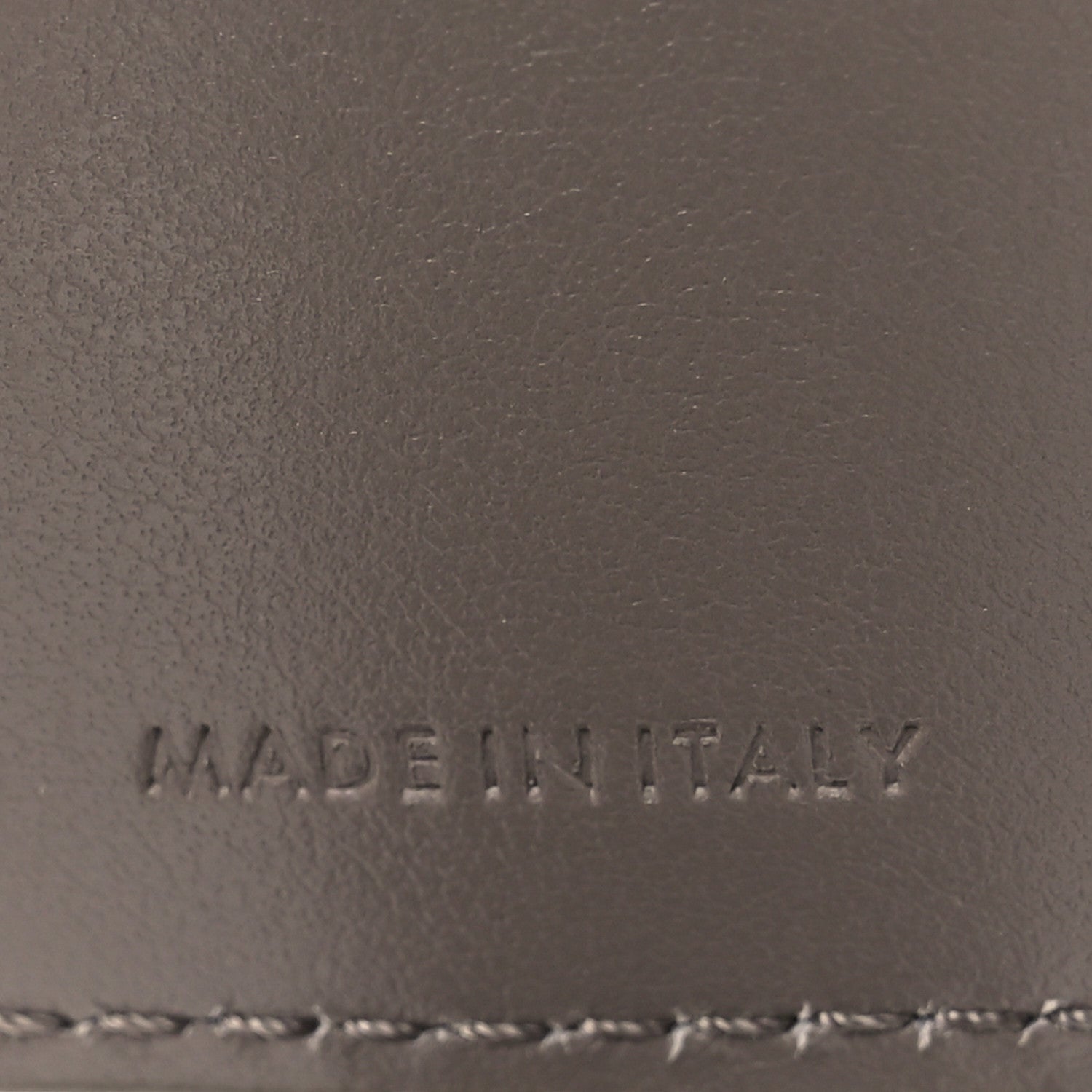 Celine Grained Calfskin Medium Multifunction Strap Wallet Pebble 8 of 11