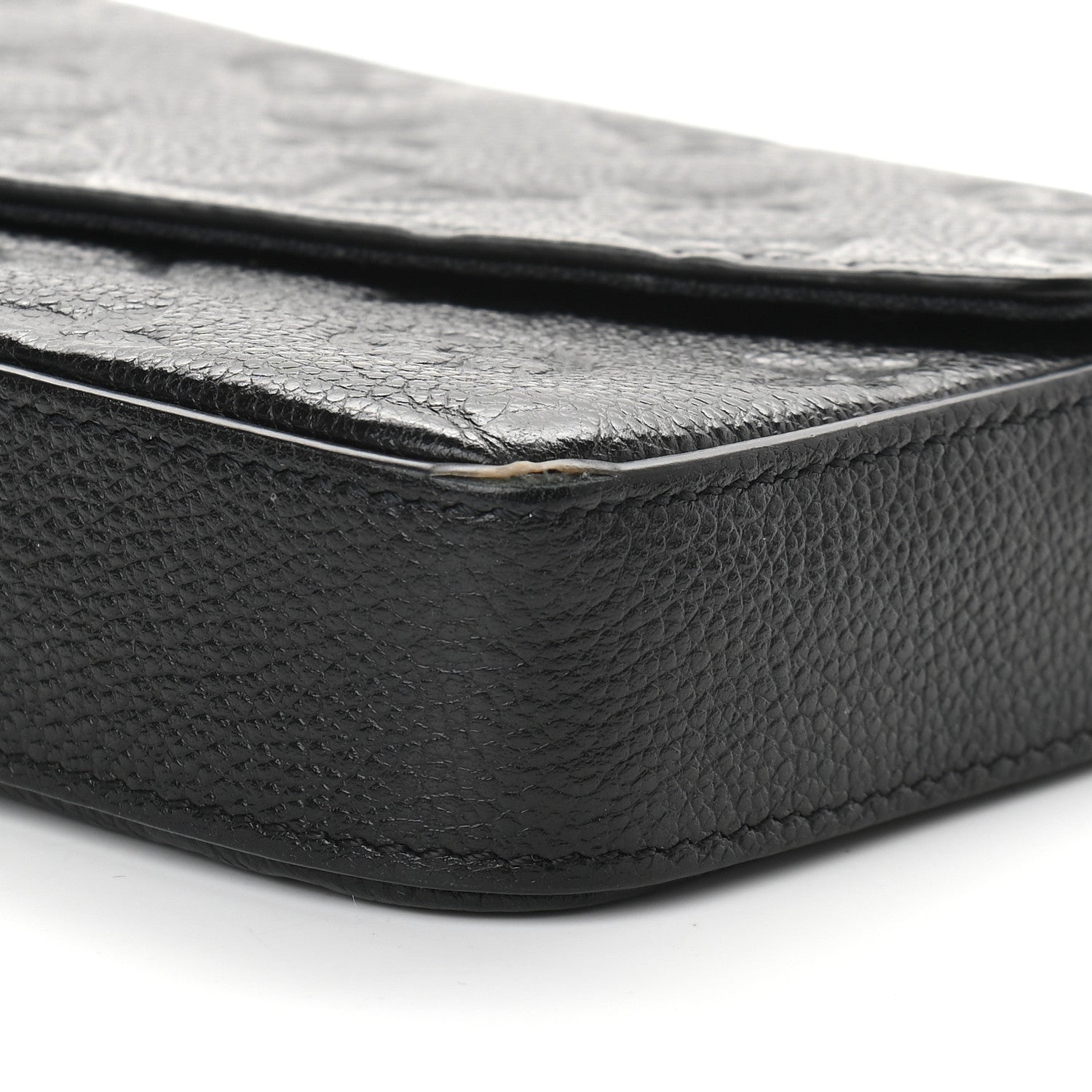 Louis Vuitton Empreinte Pochette Felicie Chain Wallet Black 11 of 14