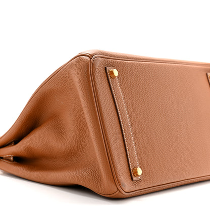 Hermes Togo Birkin 35 Gold 9 of 13