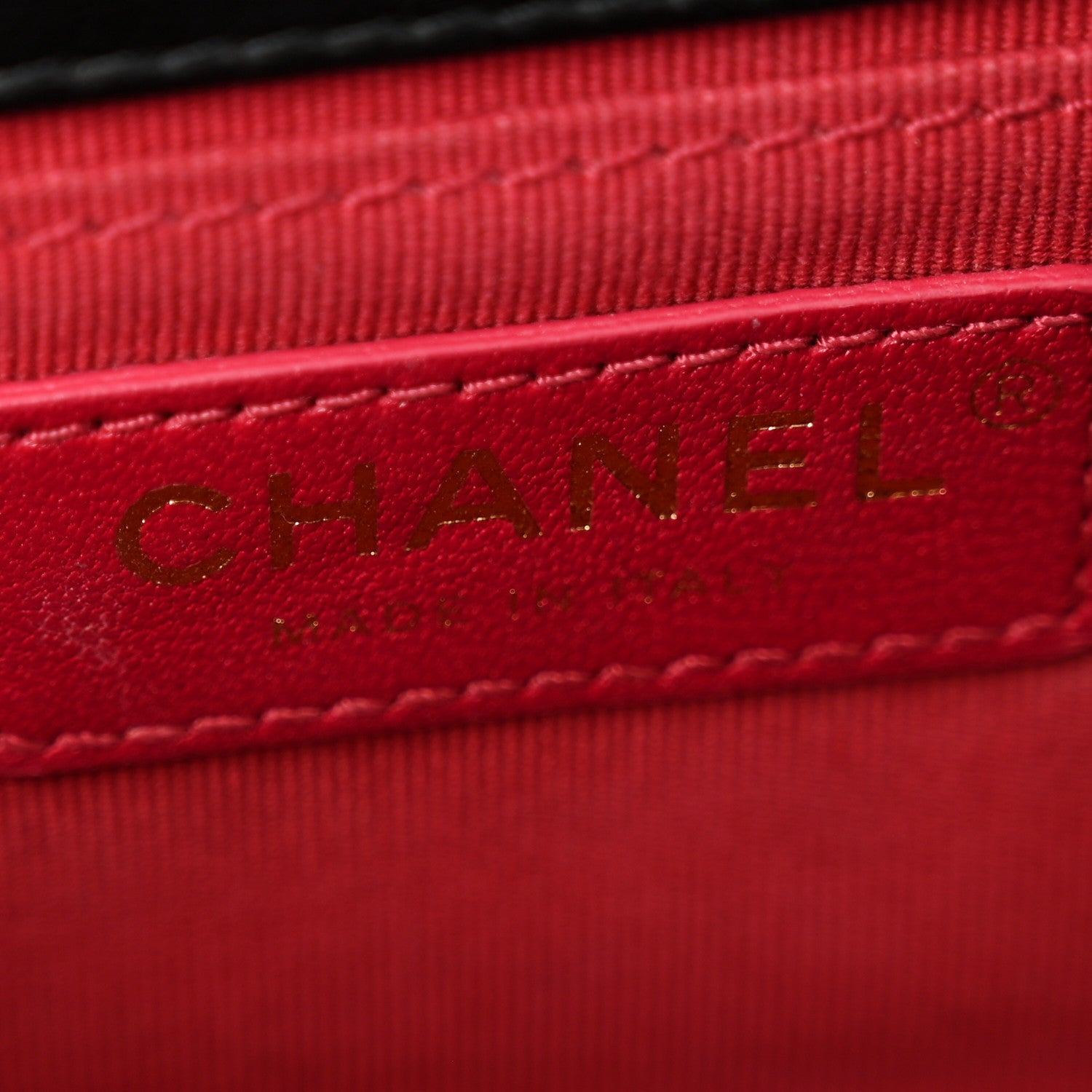 Chanel Lambskin Quilted Diamond Lock Flap Black 6 of 10