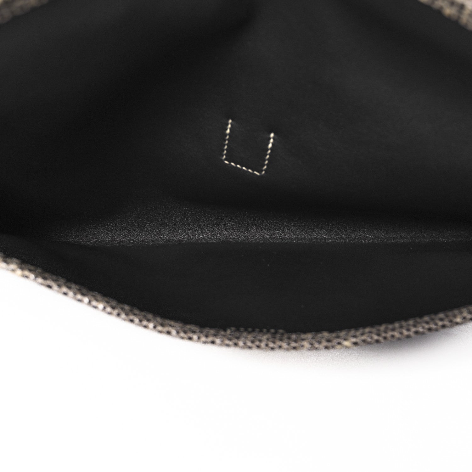 Hermes Swift Lizard Jige Elan Touch 29 Clutch Black Ombre 5 of 12