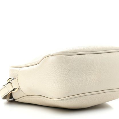 Gucci Pebbled Calfskin Small Soho Disco Bag Off White 8 of 10