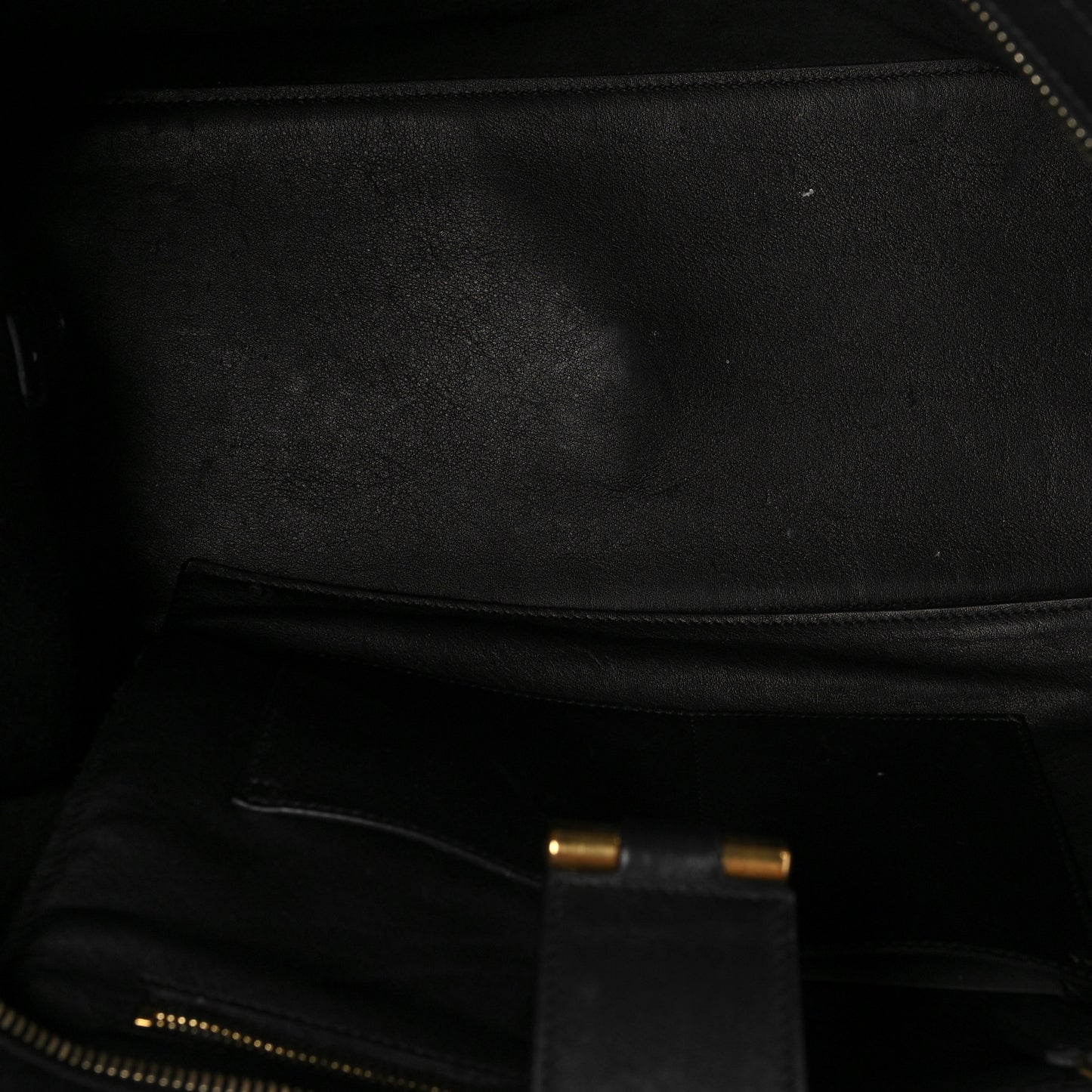 Calfskin Medium Classic Y Cabas Black