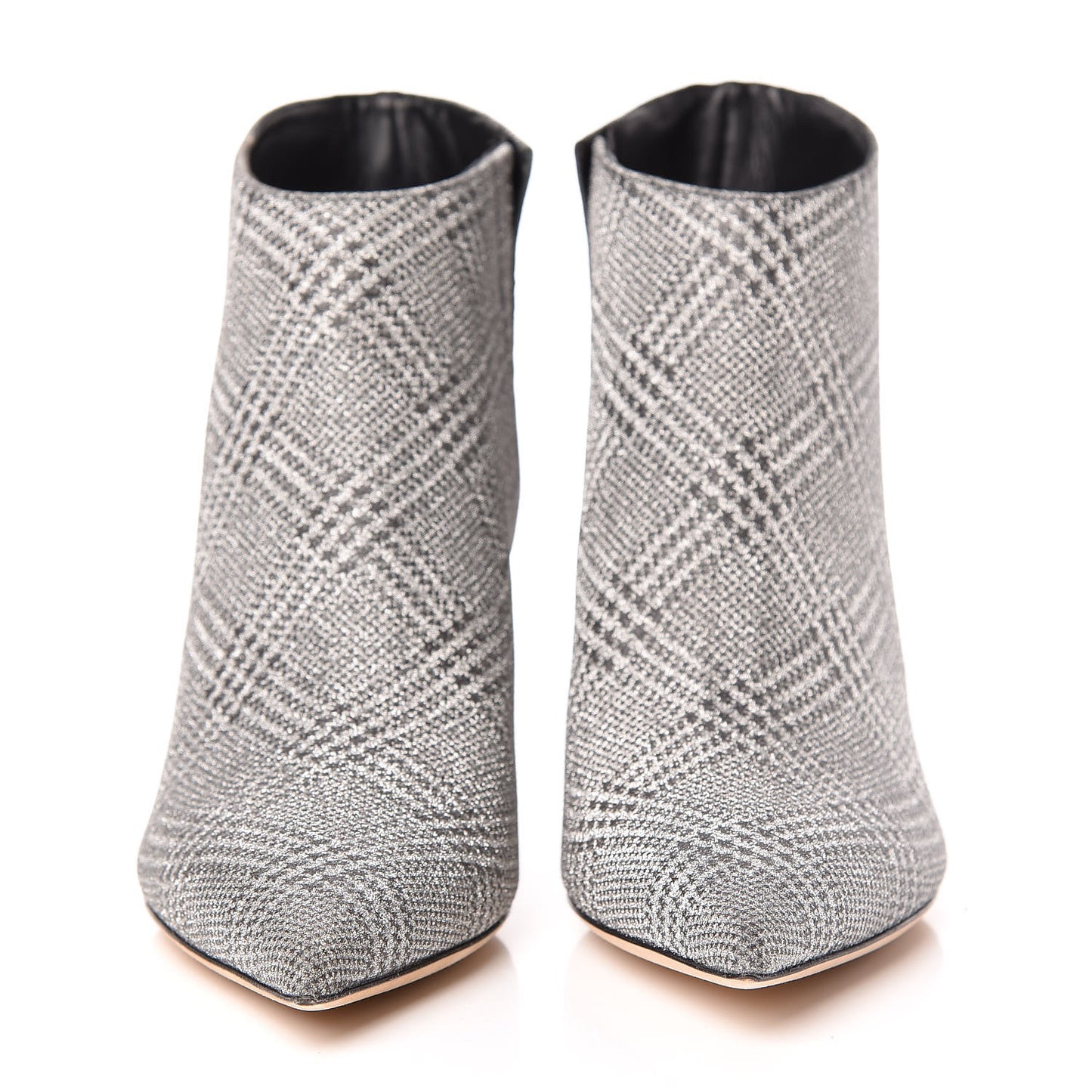 Prince Of Stars Fabric Marinda 65 Ankle Booties 37 Silver