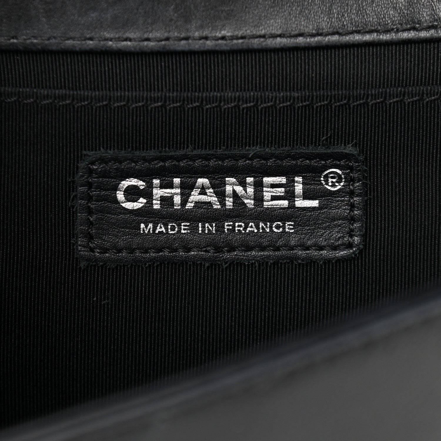 Chanel Lambskin Pleated Medium Boy Flap Black 6 of 12