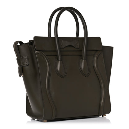 Celine Smooth Calfskin Micro Luggage Jungle 2 of 20