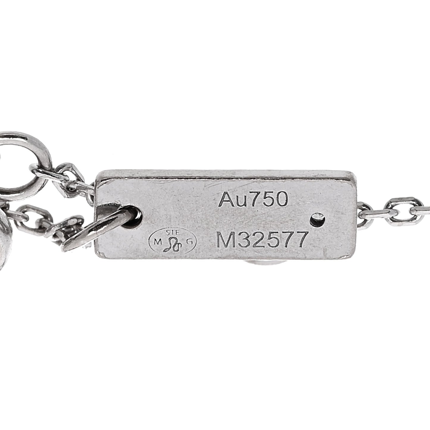 18K White Gold Diamond Move Uno Pave Bracelet