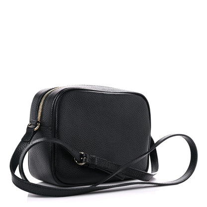 Gucci Pebbled Calfskin Small Soho Disco Bag Black 3 of 17
