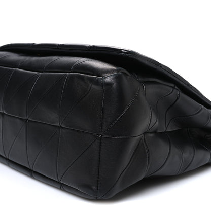 Saint Laurent Lambskin Matelasse Monogram Oversized Jamie Black 10 of 10