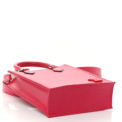Louis Vuitton Epi Petit Sac Plat Rose Pondicherry 4 of 9