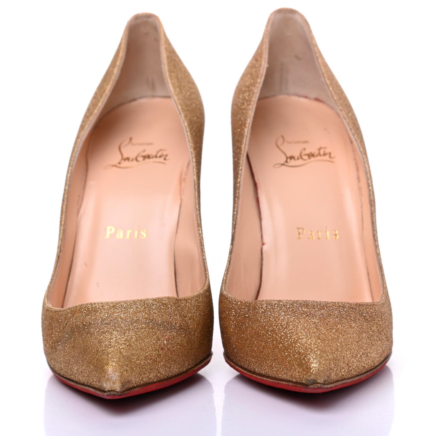 Glitter Pigalle Follies 100 Pumps 37.5 Gold