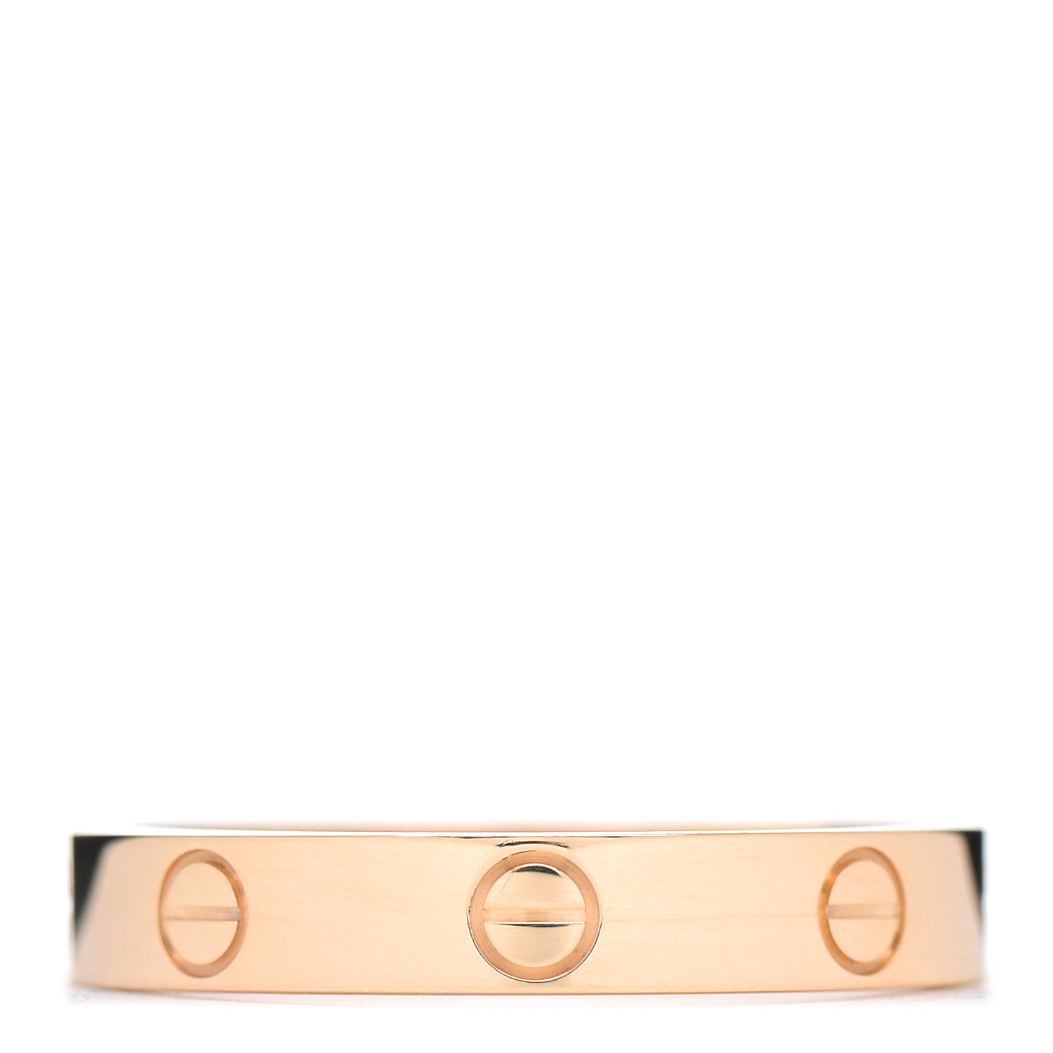 Cartier 18K Yellow Gold 3.5mm LOVE Wedding Band Ring 59 8.75 3 of 5