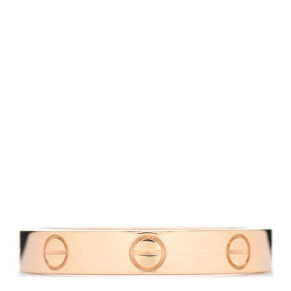 Cartier 18K Yellow Gold 3.5mm LOVE Wedding Band Ring 59 8.75 3 of 5