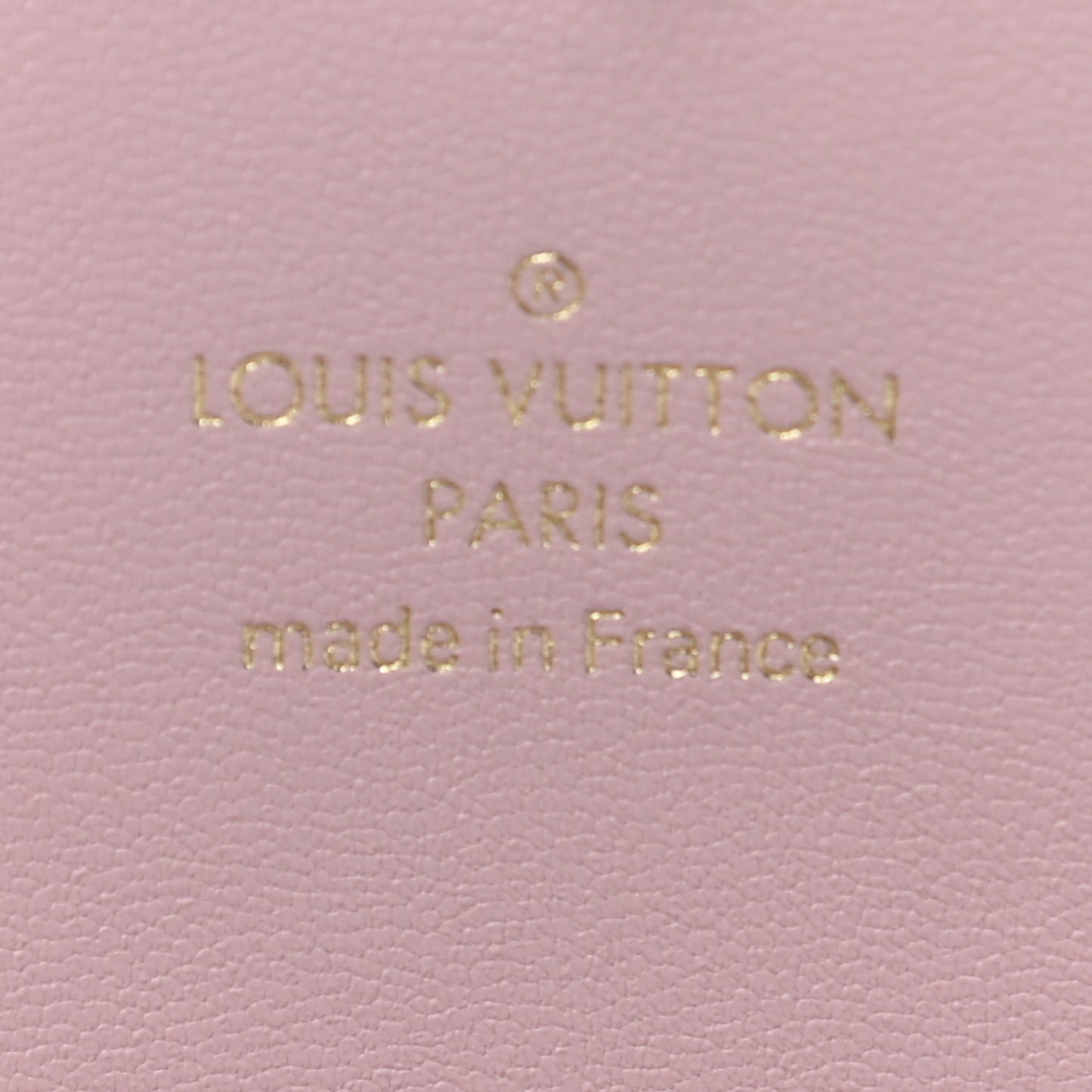 Monogram Large Kirigami Pochette Insert Rose Ballerine