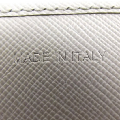 Prada Saffiano Continental Wallet White 6 of 7