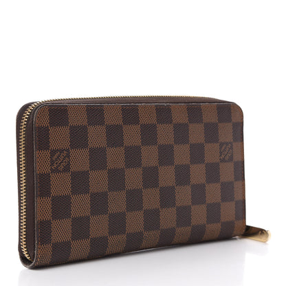 Louis Vuitton Damier Ebene Zippy Organizer Wallet 2 of 11