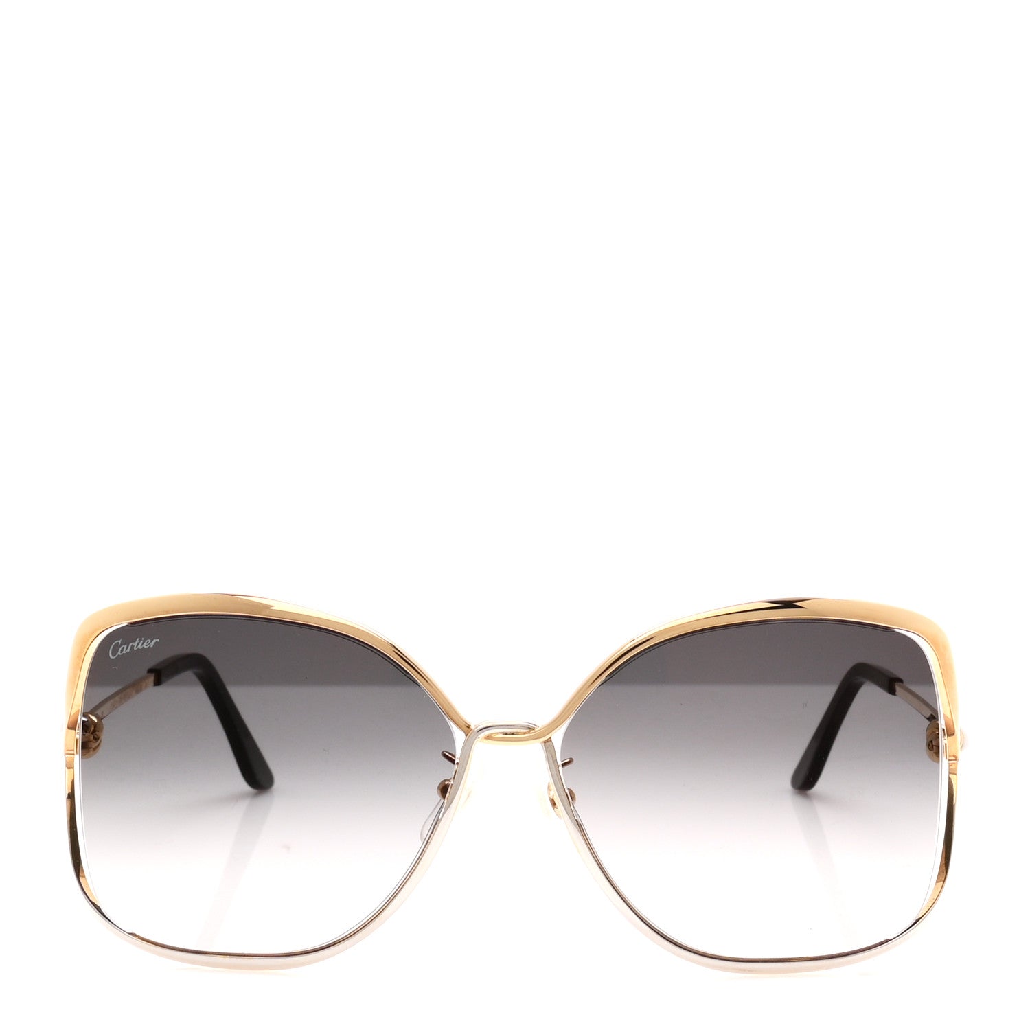 Cartier Metal Trinity Sunglasses CT0225SA 002 Gold Silver 2 of 7