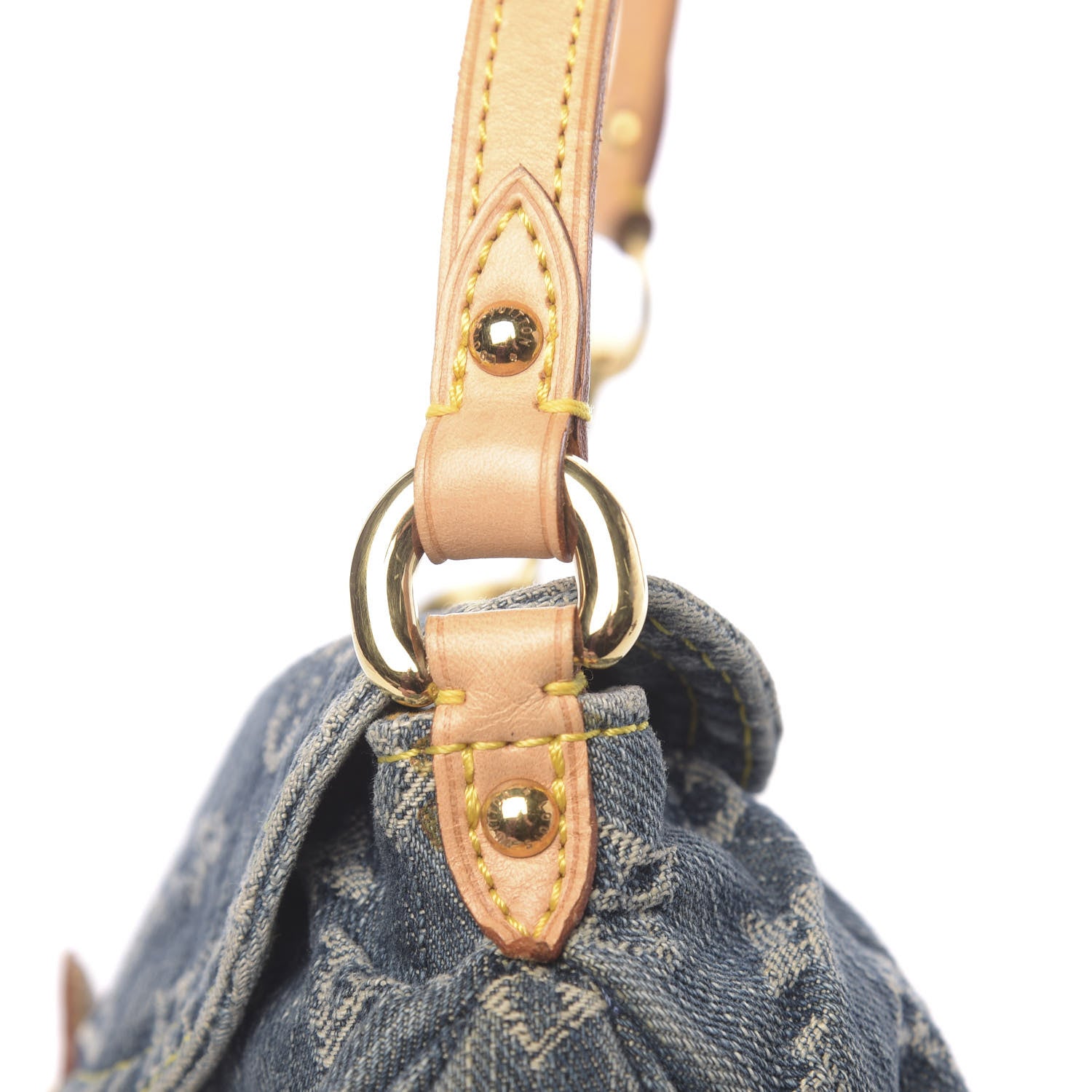 Louis Vuitton Monogram Denim Mini Pleaty Blue 11 of 12