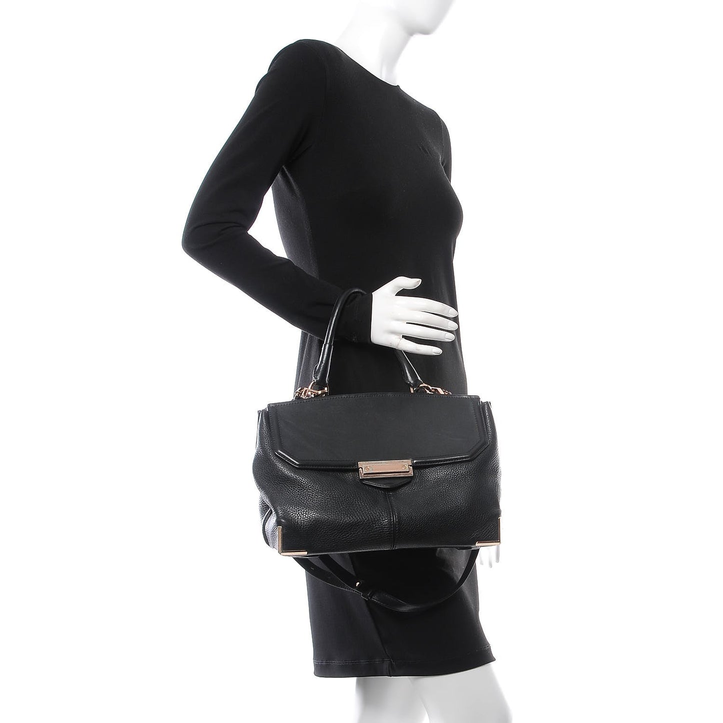 Calfskin Large Marion Black