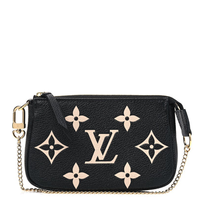 Louis Vuitton Empreinte Monogram Giant Mini Pochette Accessories Black 1 of 4