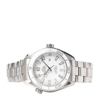Omega Stainless Steel 37mm Seamaster Planet Ocean Automatic Watch White 232.30.38.20.04.001 2 of 5