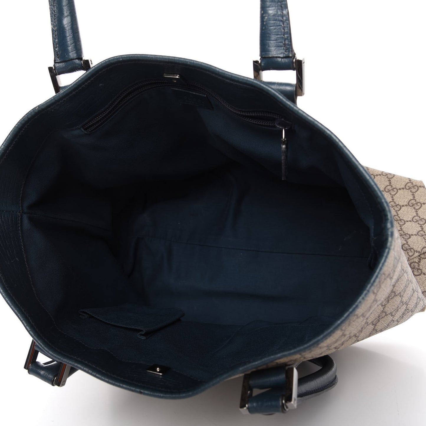 GG Plus Monogram Tote Blue