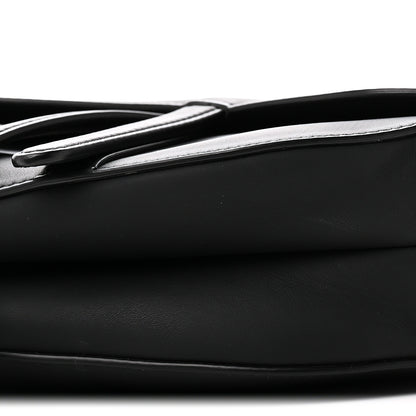 Christian Dior Ultra Matte Calfskin Saddle Bag Black 10 of 11