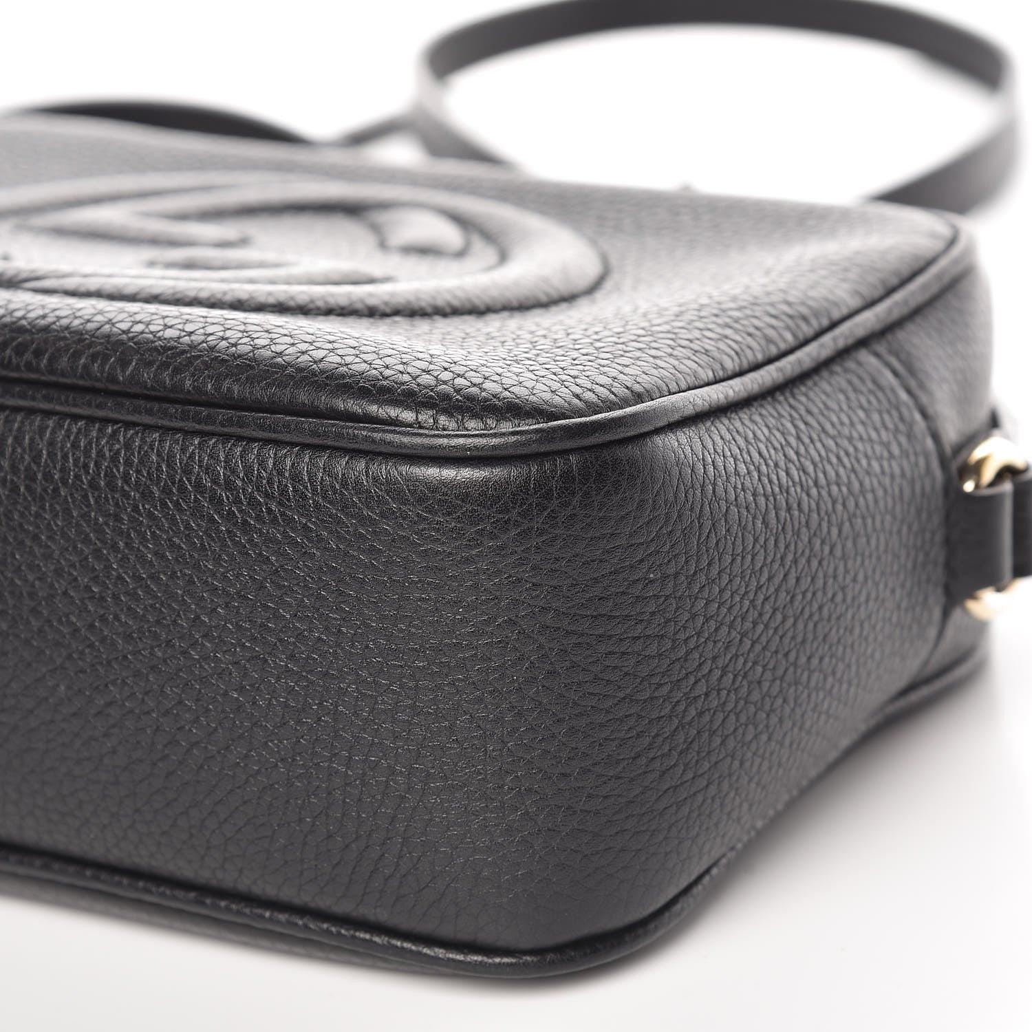 Gucci Pebbled Calfskin Small Soho Disco Bag Black 9 of 9