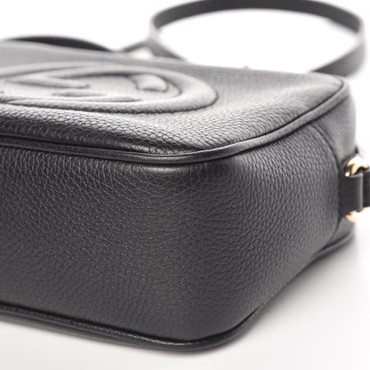 Gucci Pebbled Calfskin Small Soho Disco Bag Black 9 of 9