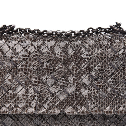 Bottega Veneta Ayers Intrecciato Baby Olimpia Light Grey 11 of 11