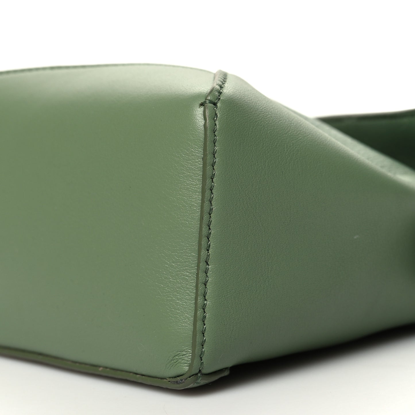 Calfskin Paula's Ibiza Degrade Mini Puzzle Bag Rosemary Light Oak