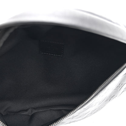 Louis Vuitton Calfskin Monogram Shadow Discovery Bumbag Black 5 of 9
