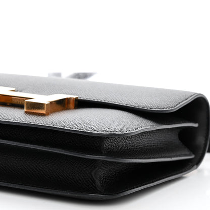 Hermes Epsom Constance 18 Black 10 of 11