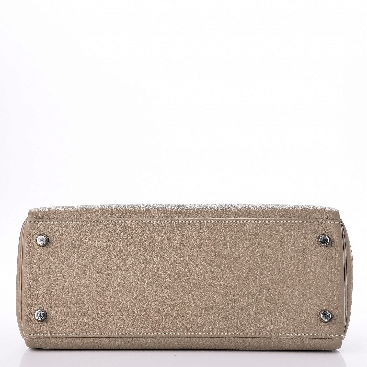 Hermes Taurillon Clemence Kelly Retourne 28 Gris Tourterelle 6 of 27