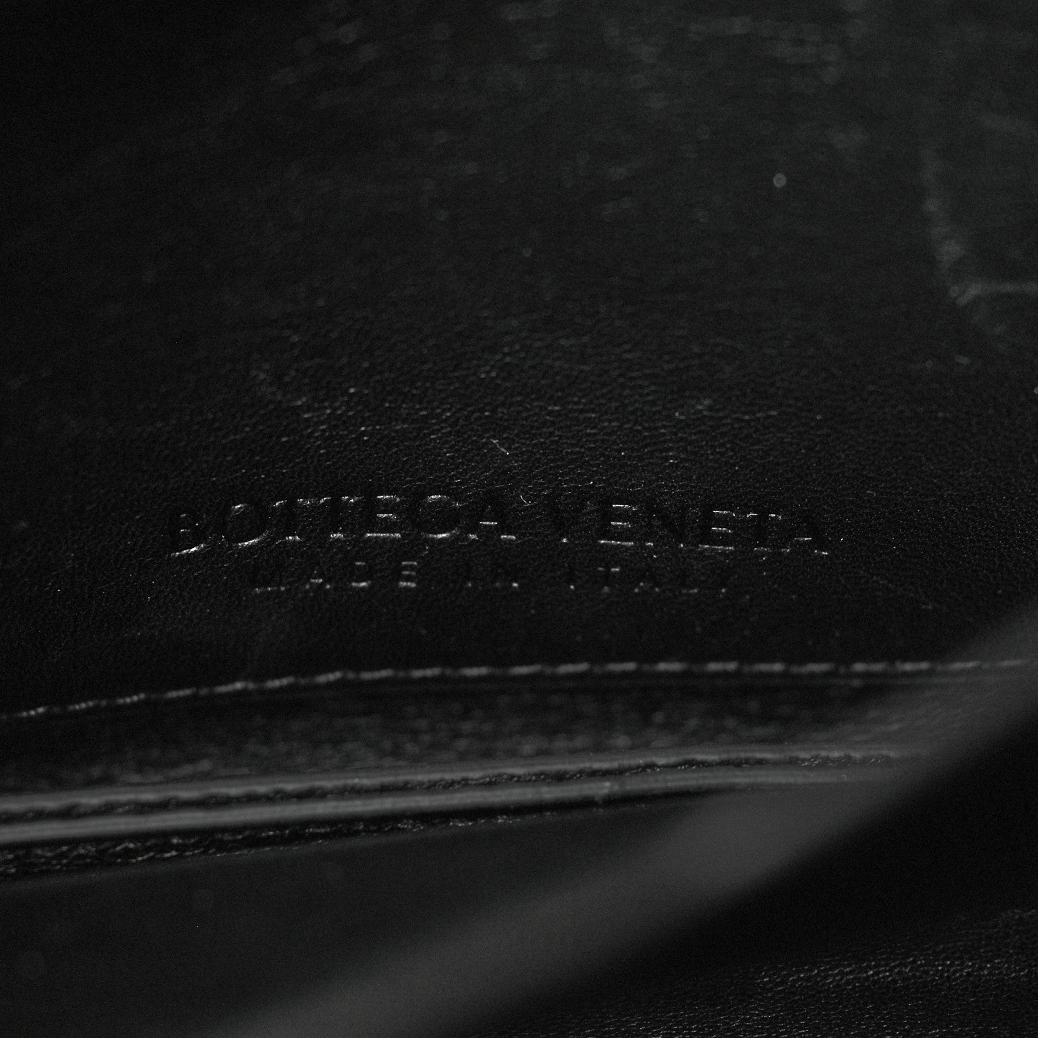 Bottega Veneta Calfskin Mount Envelope Bag Black 6 of 10