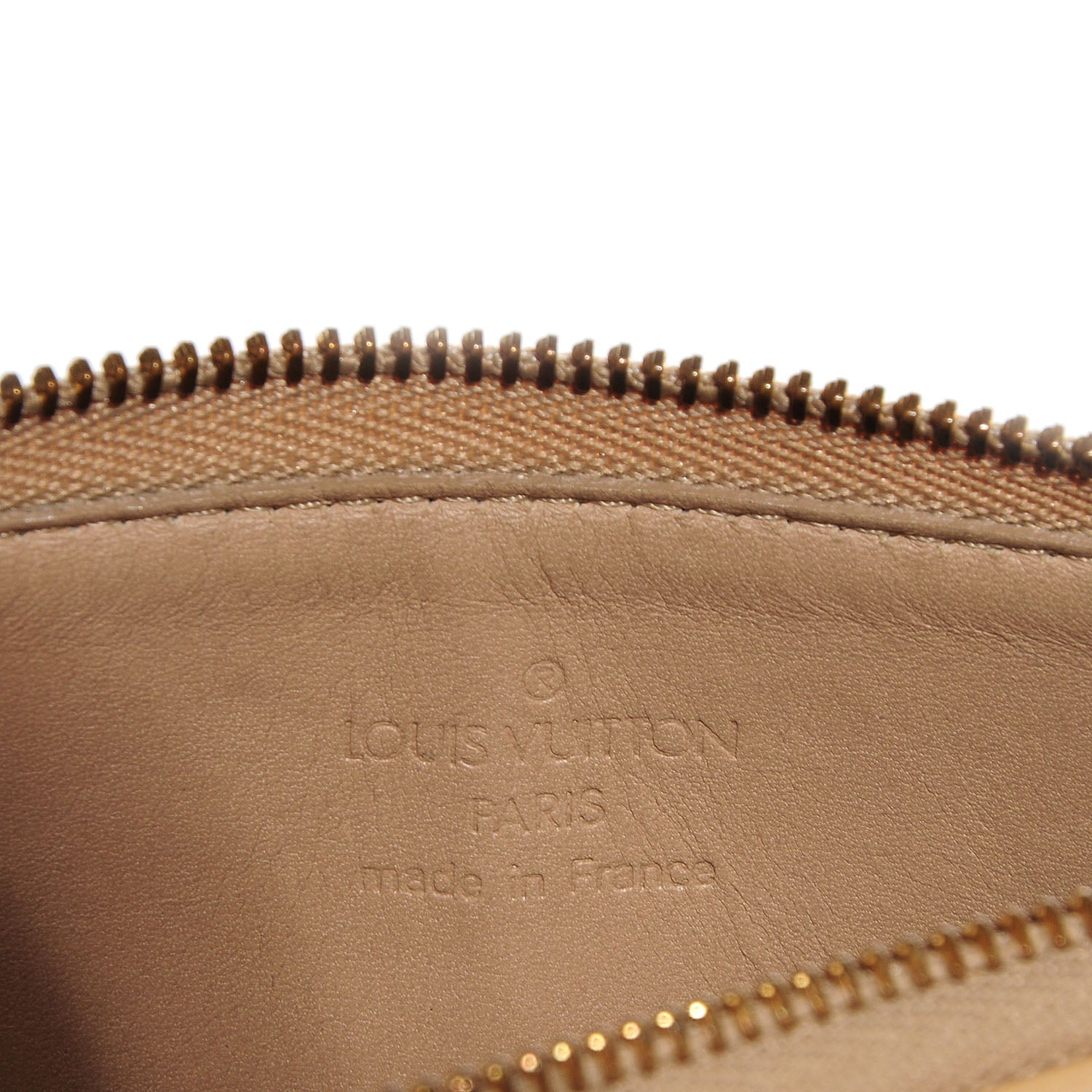 Louis Vuitton Vernis Lexington Pochette Beige 6 of 8