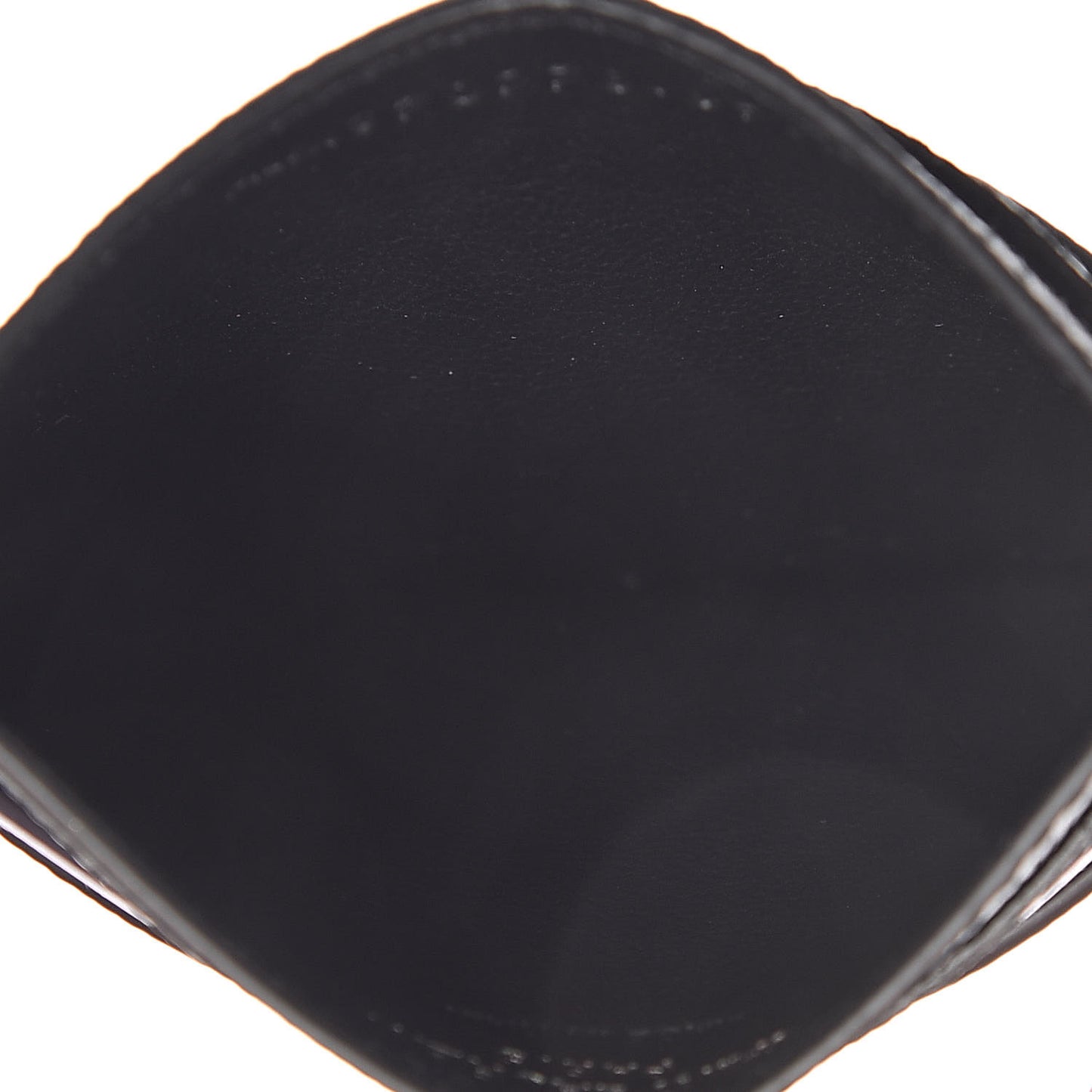 Grain De Poudre Geo Print Monogram Credit Card Case Black White