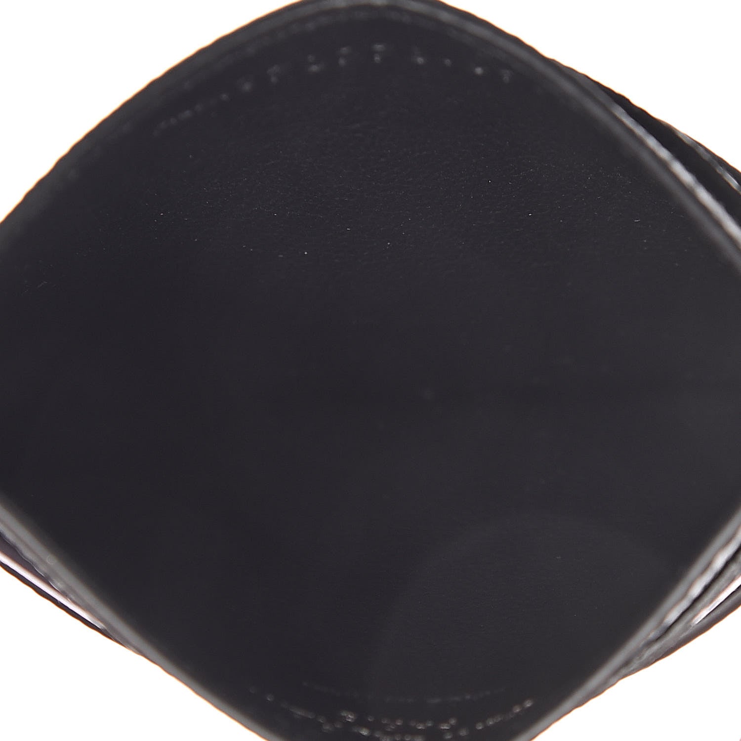 Saint Laurent Grain De Poudre Geo Print Monogram Credit Card Case Black White 5 of 8
