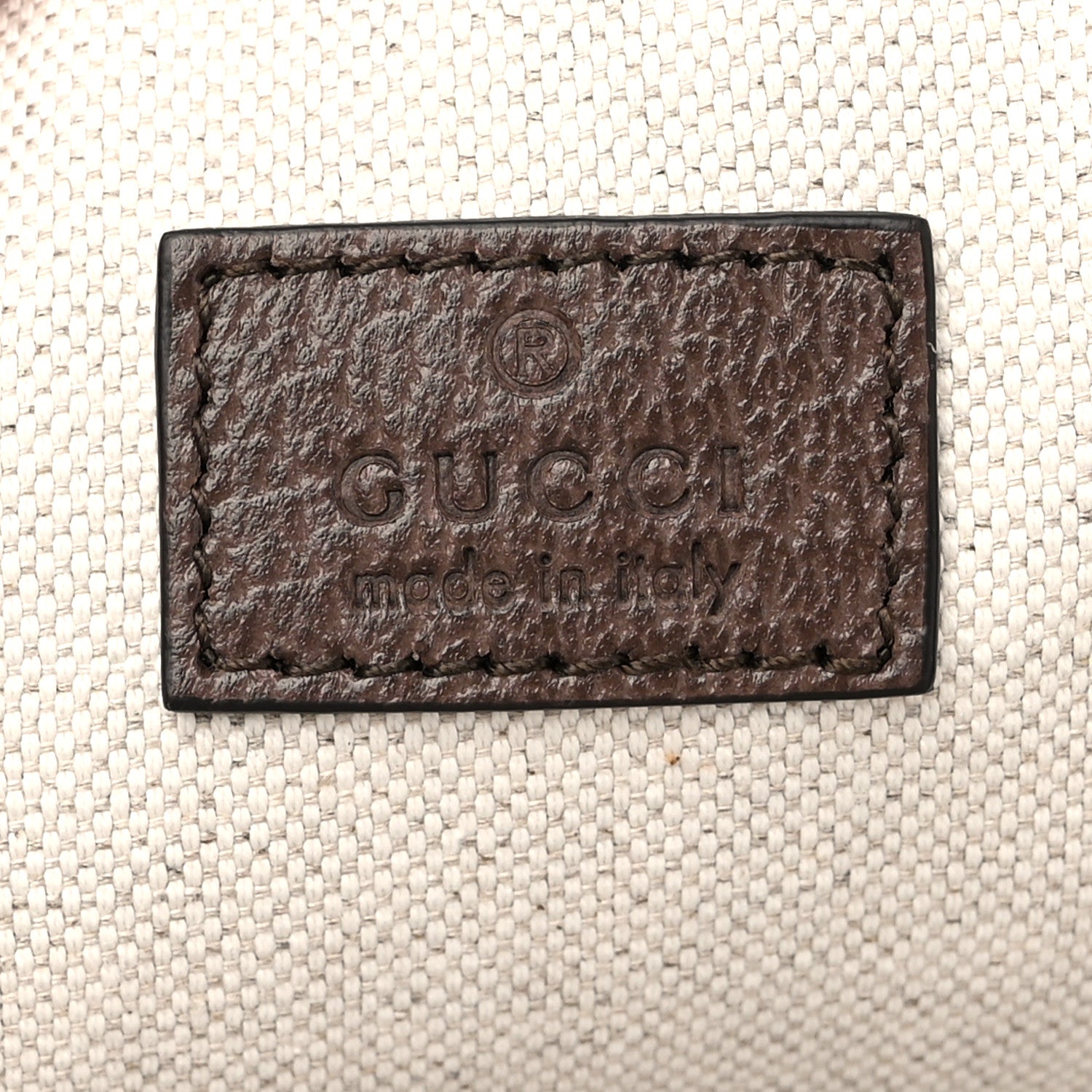 Gucci GG Supreme Monogram Textured Calfskin Medium Ophidia Shoulder Tote Bag Beige Ebony New Acero 6 of 10
