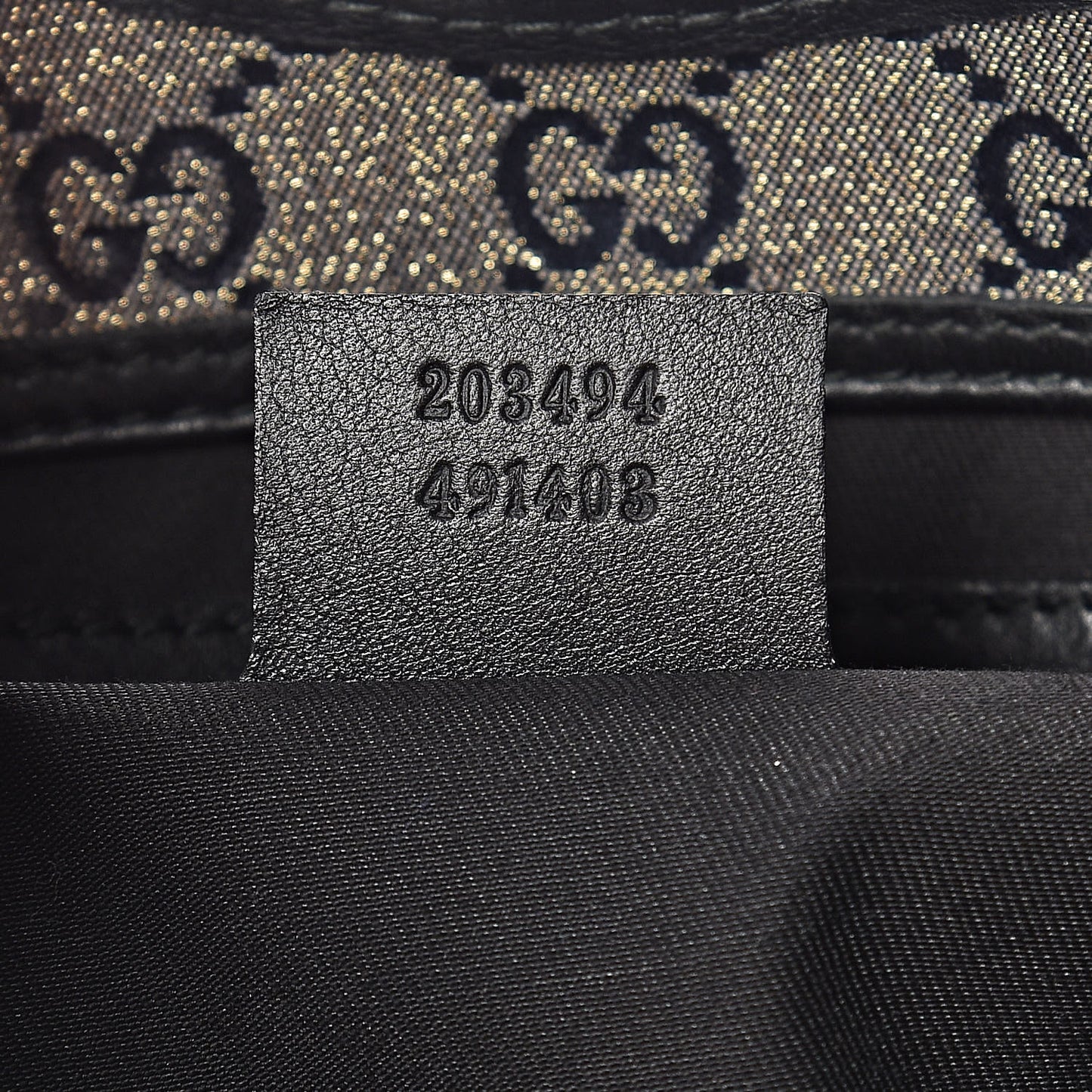 Crystal Monogram Medium Joy Shoulder Bag Black