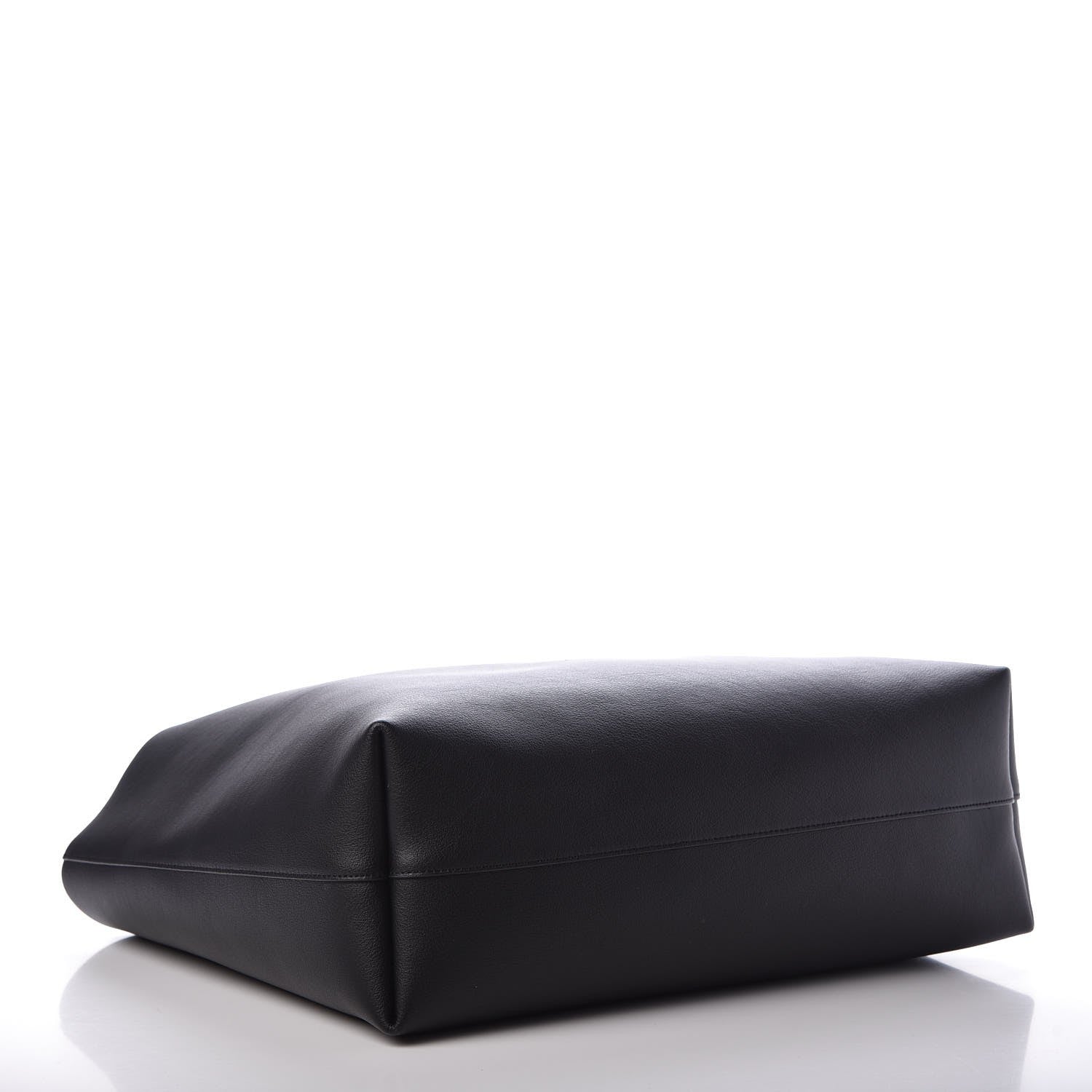 Saint Laurent Calfskin Large Shopping Tote Black 4 of 8