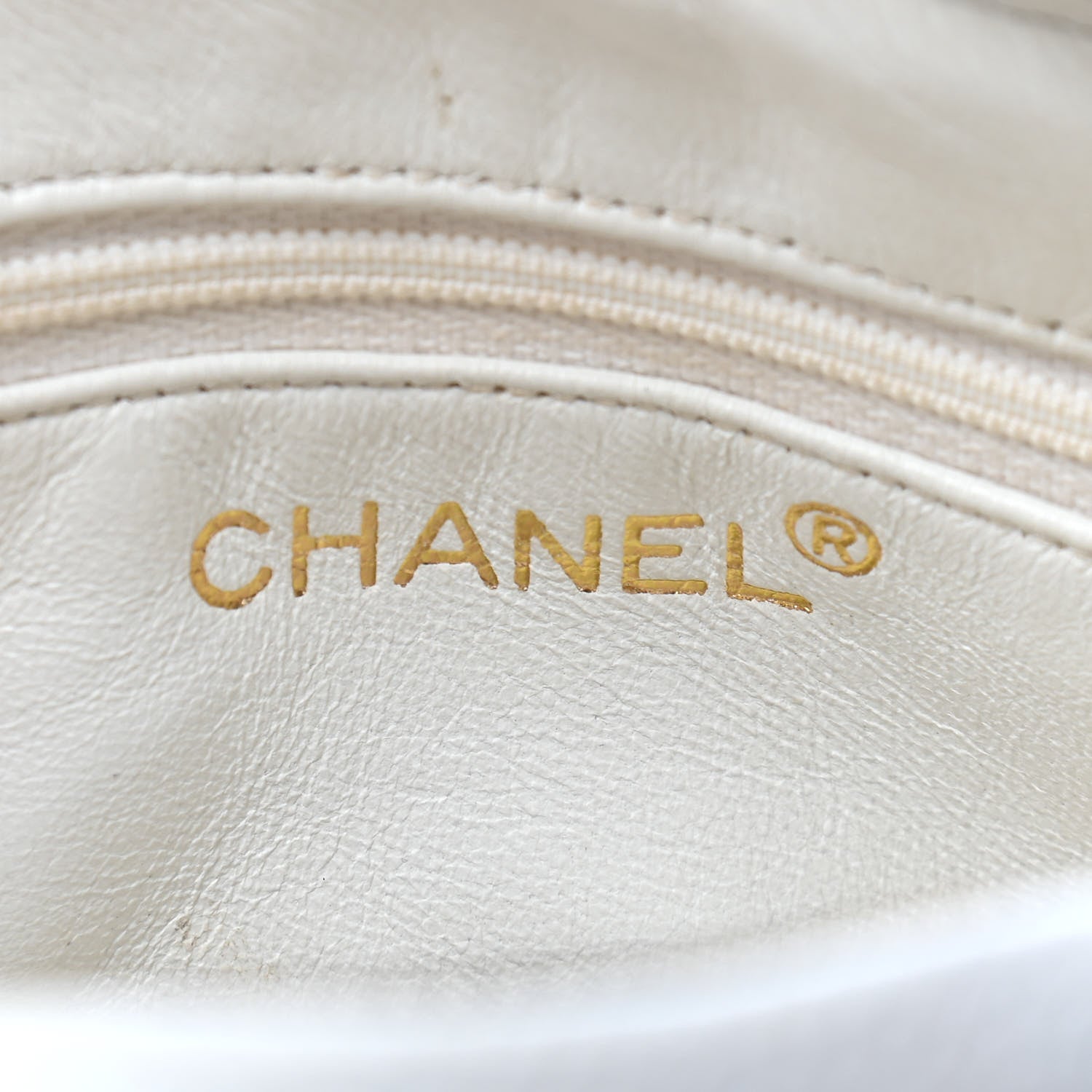 Chanel Caviar Quilted Camera Case White 5 of 13