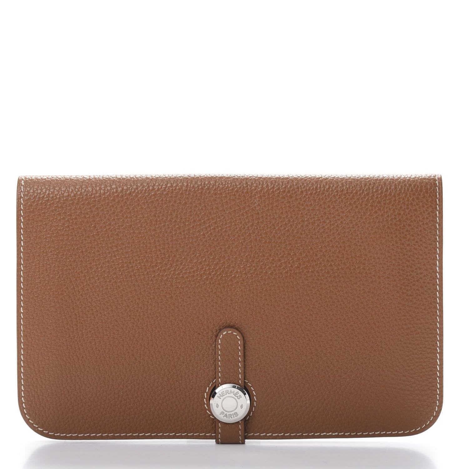 Hermes Togo Dogon Duo Wallet Gold 3 of 11