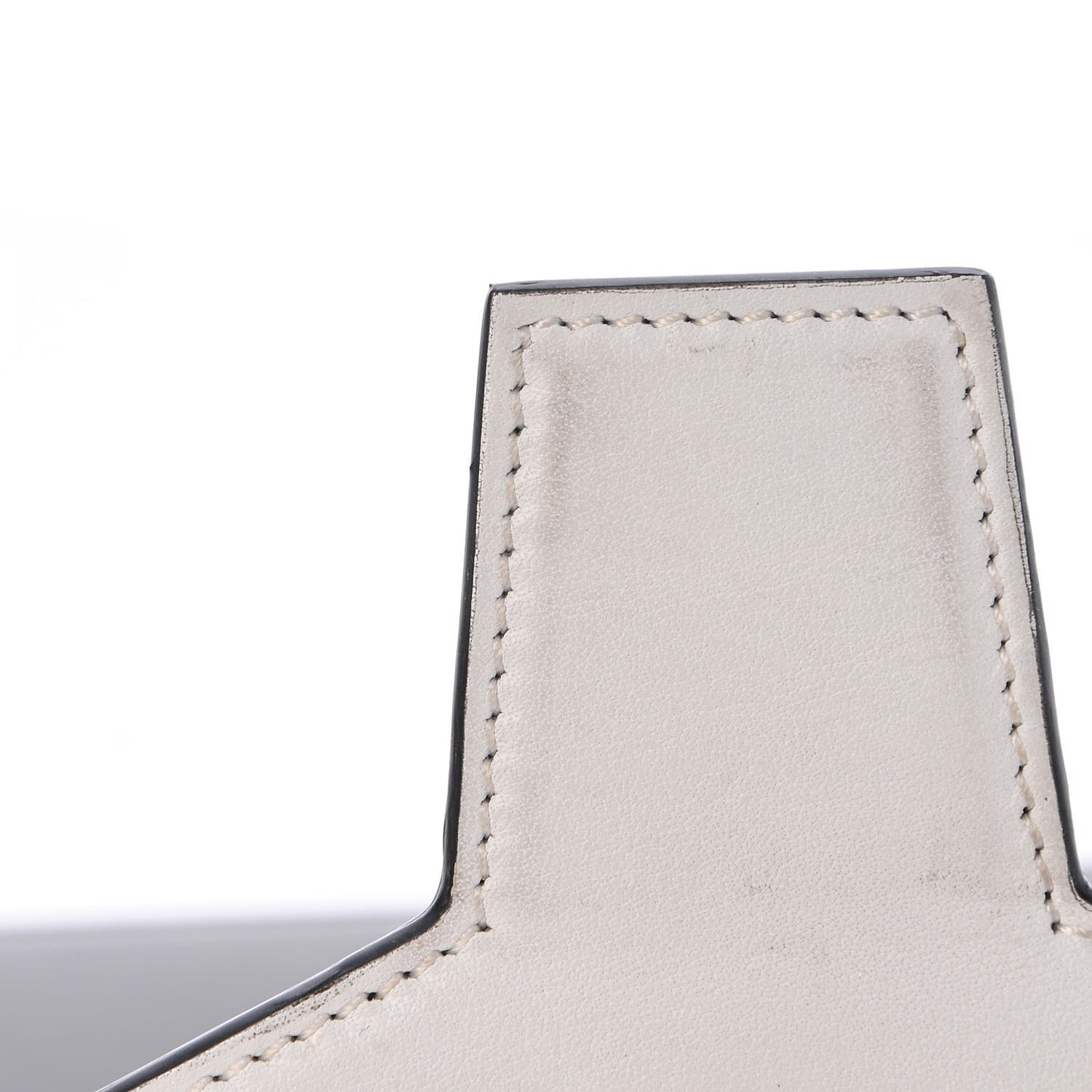 Pony Hair Calfskin Diamond Clutch Wallet White