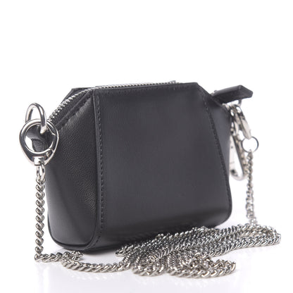 Givenchy Lambskin Baby Antigona with Chain Black 3 of 11