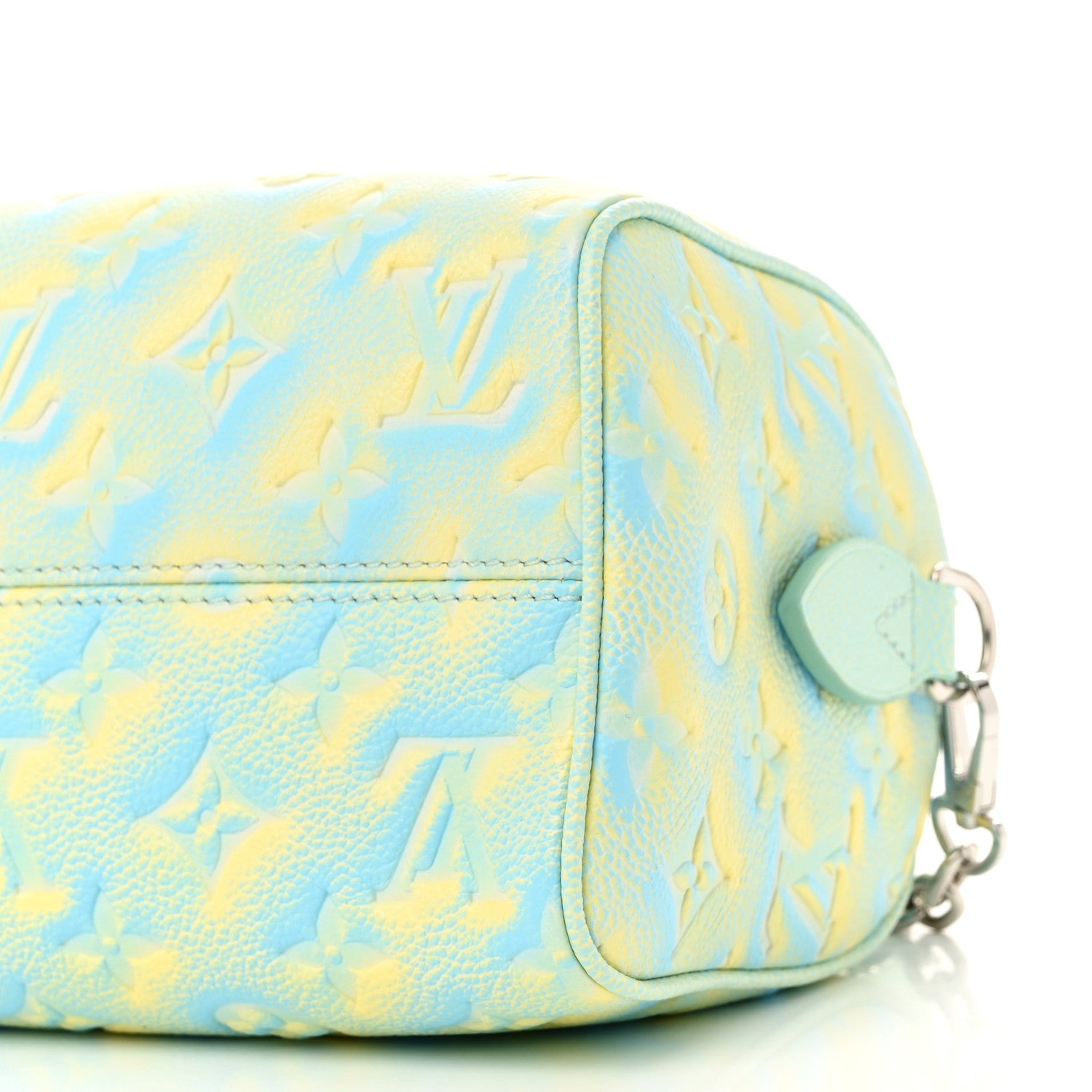 Louis Vuitton Empreinte Monogram Summer Stardust Speedy 20 Water Green 9 of 9