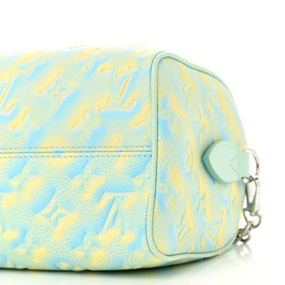 Louis Vuitton Empreinte Monogram Summer Stardust Speedy 20 Water Green 9 of 9