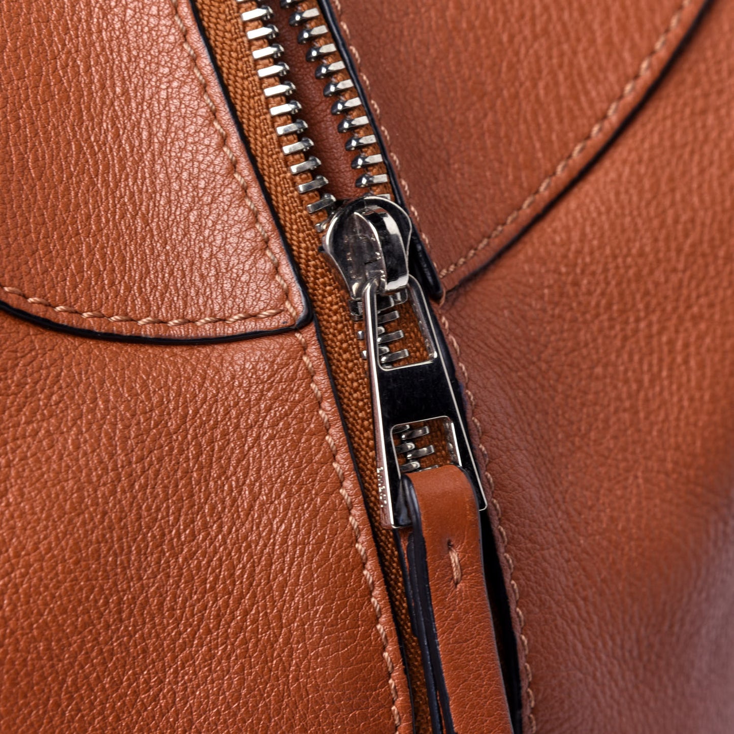 Calfskin Small Hammock Shoulder Bag Tan