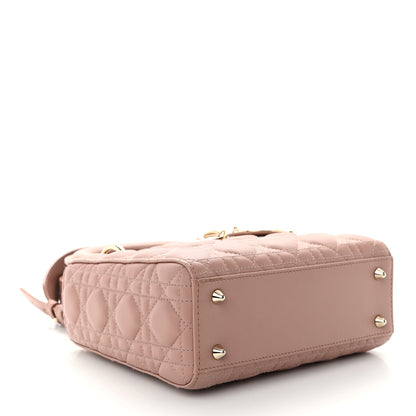 Christian Dior Lambskin Cannage Small My ABCDior Lady Dior Fard 4 of 11