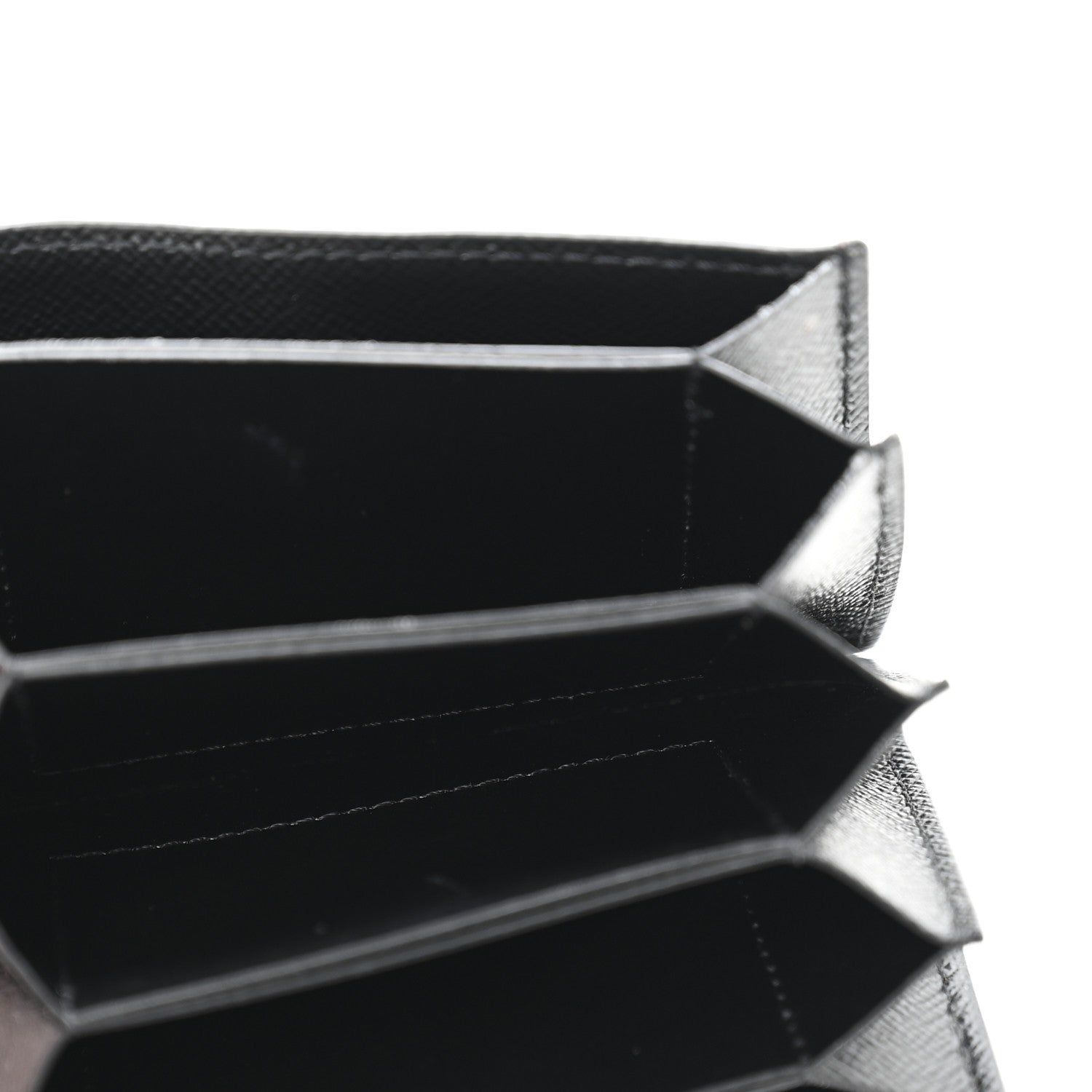 Louis Vuitton Monogram Gusset Card Holder Black 5 of 8